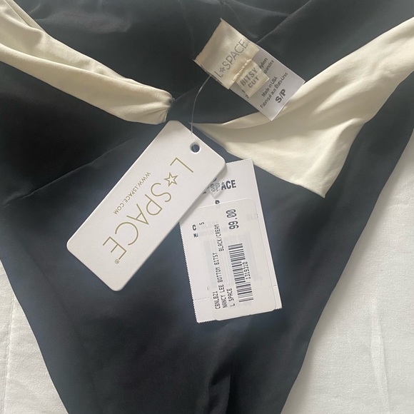 L *Space Color Block Nancy Lee Bikini Bottom - Picture 5 of 6